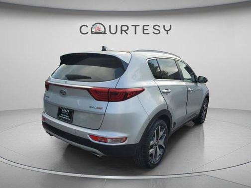 Sparkling Silver 2017 Kia Sportage SX Turbo