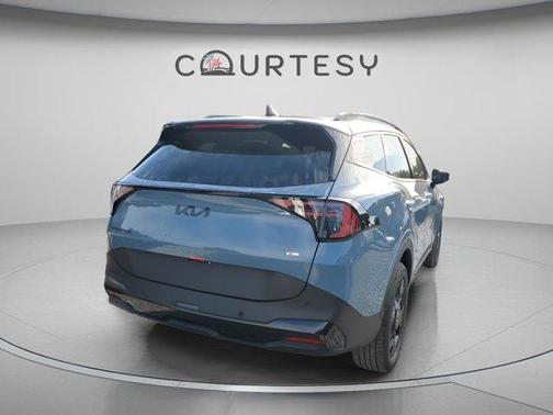 Heritage Blue 2026 Kia Sportage Hybrid X-Line