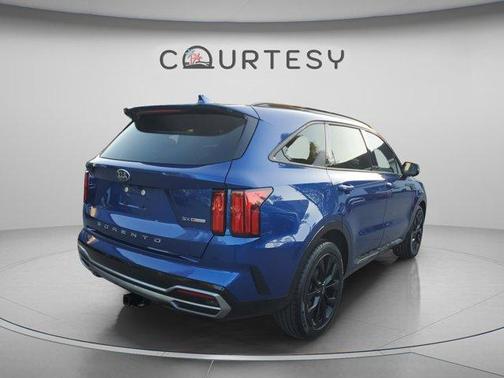 Sapphire Blue 2021 Kia Sorento SX Prestige
