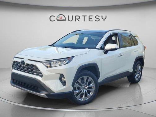 Blizzard Pearl 2021 Toyota RAV4 Limited