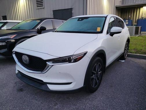 Snowflake White Pearl Metallic 2017 Mazda CX-5 Grand Touring
