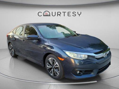 Modern Steel Metallic 2018 Honda Civic EX-L