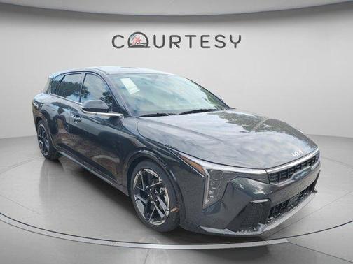 Gray 2026 Kia K4 GT-LINE