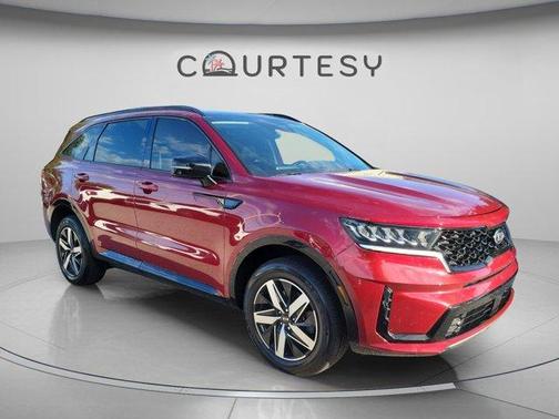 Passion Red Tintcoat 2021 Kia Sorento EX