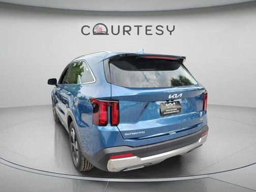 Mineral Blue 2026 Kia Sorento Hybrid EX