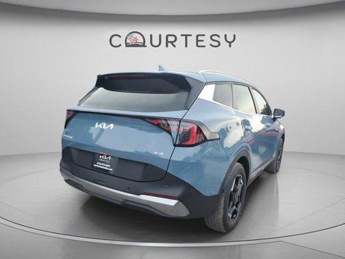 Heritage Blue 2026 Kia Sportage Hybrid EX