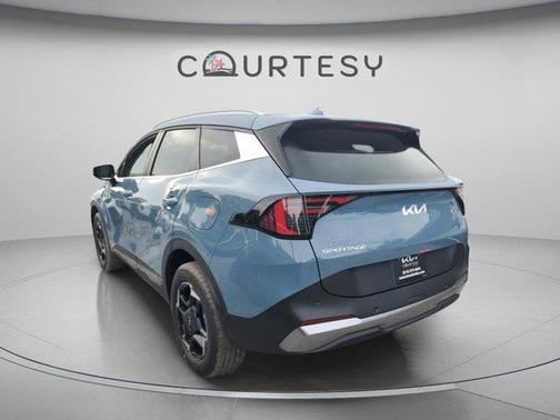 Heritage Blue 2026 Kia Sportage Hybrid EX