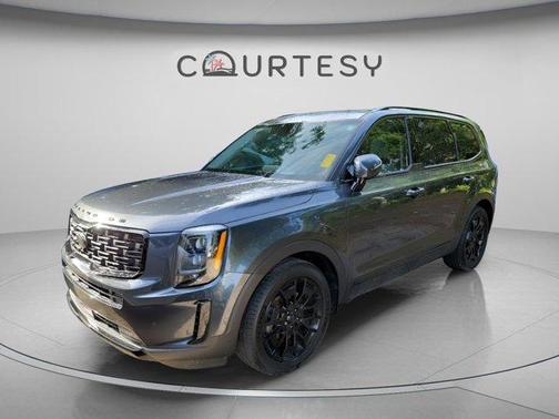 Gray 2021 Kia Telluride SX