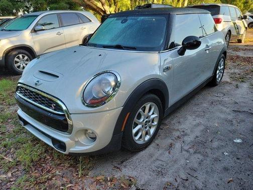 White Silver 2015 MINI Hardtop Cooper S