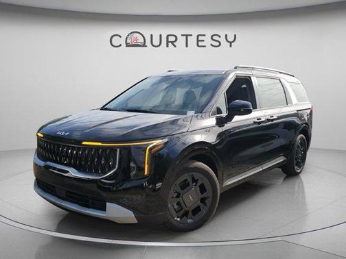 Aurora Black Pearl 2026 Kia Carnival Hybrid EX Passenger Van