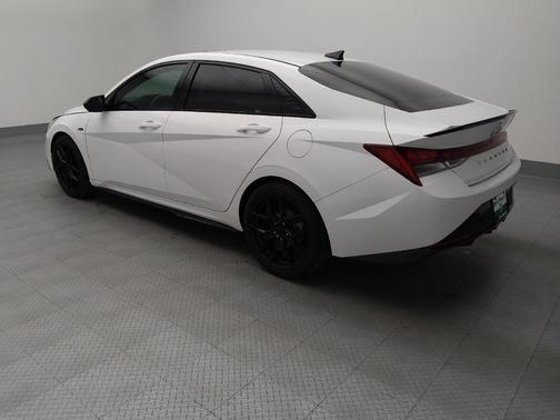 Lunar White 2023 Hyundai ELANTRA N Line