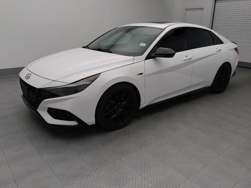 Lunar White 2023 Hyundai ELANTRA N Line