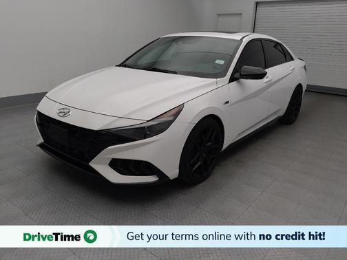 Lunar White 2023 Hyundai ELANTRA N Line