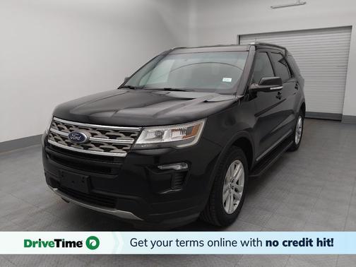 Shadow Black 2018 Ford Explorer XLT