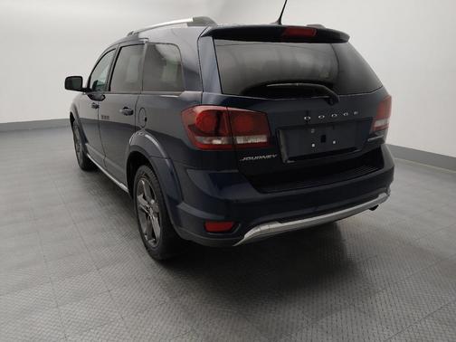 Blue 2015 Dodge Journey Crossroad