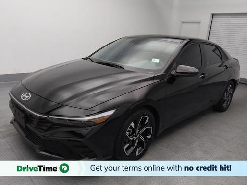 Abyss Black 2025 Hyundai ELANTRA Sport
