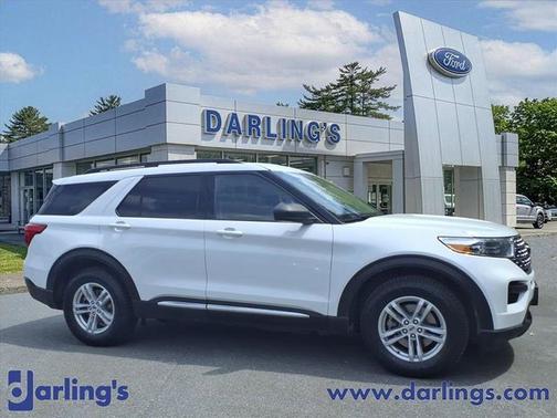 OXFORD WHITE 2020 Ford Explorer XLT