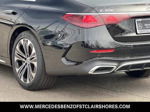 Black 2026 Mercedes-Benz E-Class E 350 4MATIC