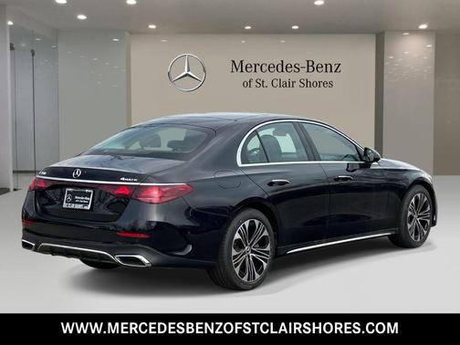 Black 2026 Mercedes-Benz E-Class E 350 4MATIC