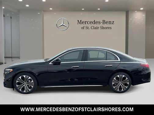 Black 2026 Mercedes-Benz E-Class E 350 4MATIC