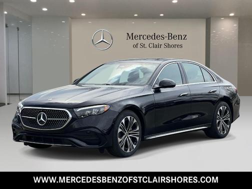 Black 2026 Mercedes-Benz E-Class E 350 4MATIC