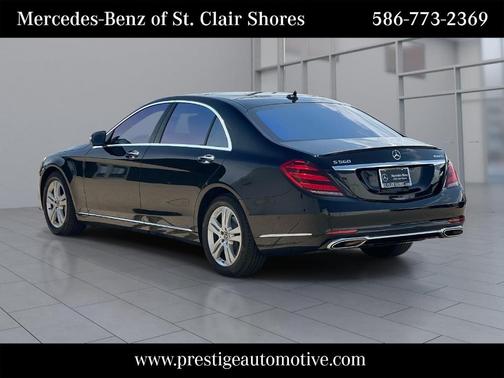 Black 2020 Mercedes-Benz S-Class S 560 4MATIC