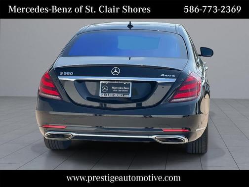 Black 2020 Mercedes-Benz S-Class S 560 4MATIC