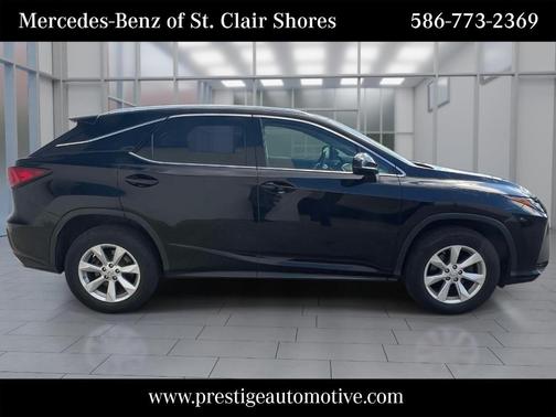 Obsidian Black 2016 Lexus RX 350 350