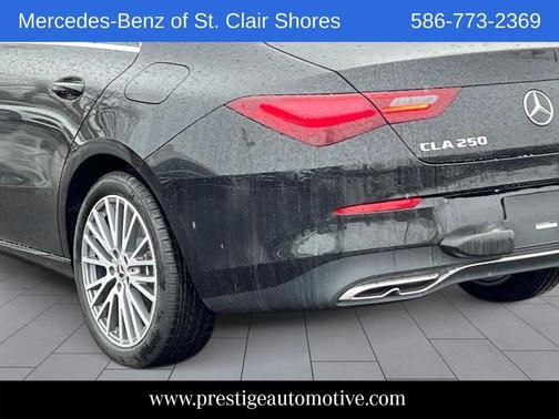 Midnight Black 2025 Mercedes-Benz CLA 250 Base 4MATIC