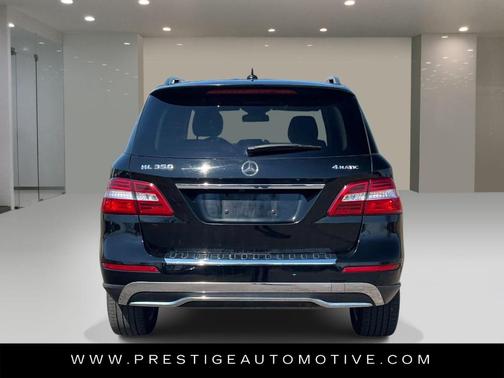 Black 2015 Mercedes-Benz M-Class ML 350 4MATIC