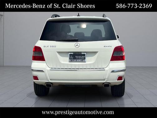 Arctic White 2010 Mercedes-Benz GLK-Class GLK 350 4MATIC
