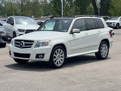 Arctic White 2010 Mercedes-Benz GLK-Class GLK 350 4MATIC