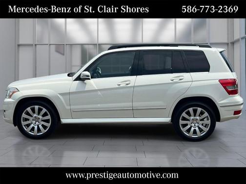 Arctic White 2010 Mercedes-Benz GLK-Class GLK 350 4MATIC
