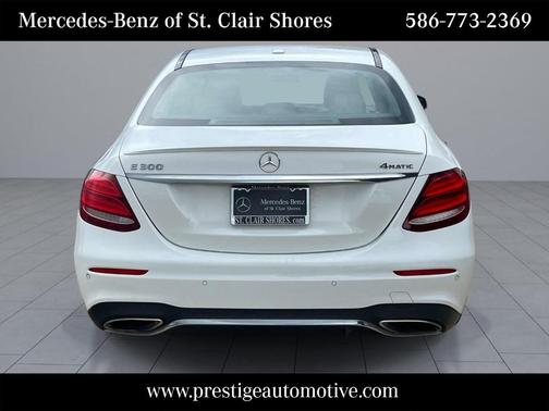 Polar White 2018 Mercedes-Benz E-Class E 300