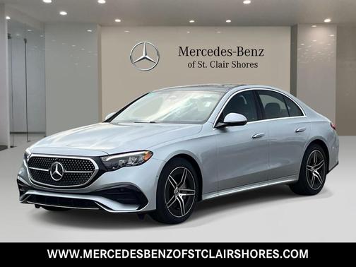 Silver 2026 Mercedes-Benz E-Class E 450 4MATIC