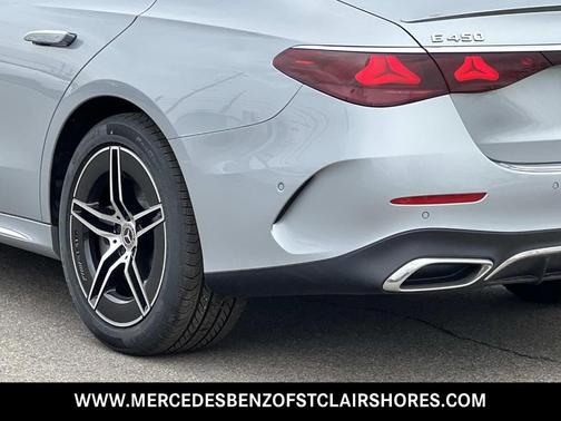 Silver 2026 Mercedes-Benz E-Class E 450 4MATIC