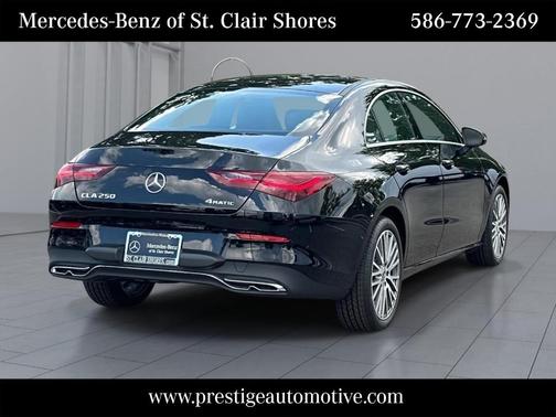 Midnight Black 2025 Mercedes-Benz CLA 250 Base 4MATIC