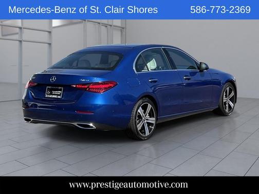 Starling Blue Metallic 2025 Mercedes-Benz C-Class C 300 4MATIC