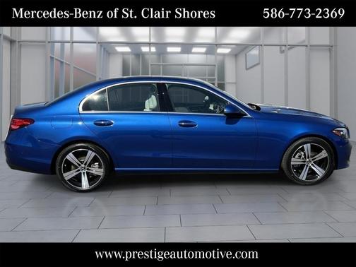 Starling Blue Metallic 2025 Mercedes-Benz C-Class C 300 4MATIC