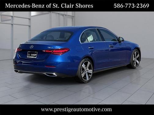 Starling Blue Metallic 2025 Mercedes-Benz C-Class C 300 4MATIC
