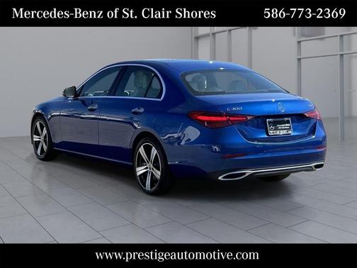 Starling Blue Metallic 2025 Mercedes-Benz C-Class C 300 4MATIC