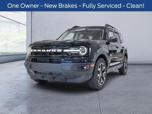 Alto Blue Metallic Tinted Clearcoat 2022 Ford Bronco Sport Outer Banks