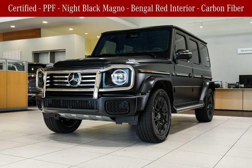 Midnight Black 2025 Mercedes-Benz G-Class G 550 4MATIC