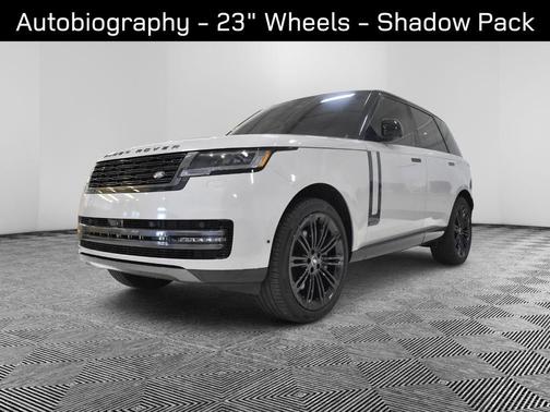 Santorini Black 2025 Land Rover Range Rover P530 Autobiography