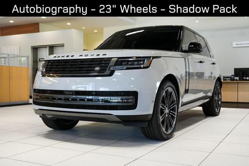 Santorini Black 2025 Land Rover Range Rover P530 Autobiography