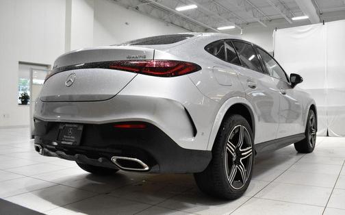 Cirrus Silver Metallic 2024 Mercedes-Benz GLC 300 4MATIC Coupe