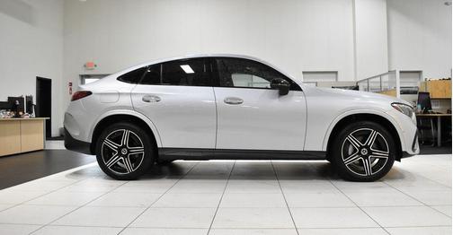 Cirrus Silver Metallic 2024 Mercedes-Benz GLC 300 4MATIC Coupe