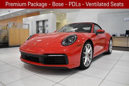 Red 2024 Porsche 911 Carrera S