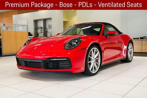 Red 2024 Porsche 911 Carrera S