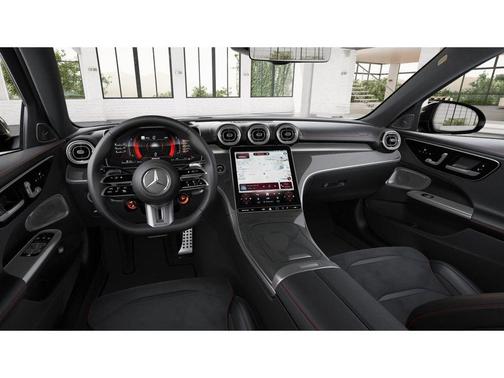 Black 2026 Mercedes-Benz AMG C 43 Base 4MATIC